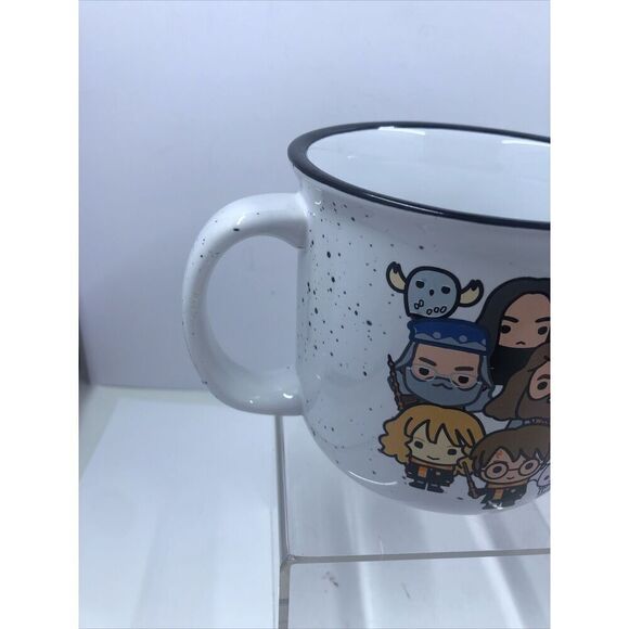 Harry Potter / Coffee/ Camper Mug Spoontiques Ceramic Black and White 14oz - Picture 4 of 9